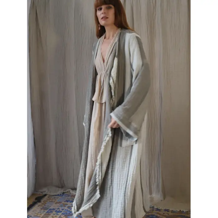 SWAN MÜSLİN KAFTAN
