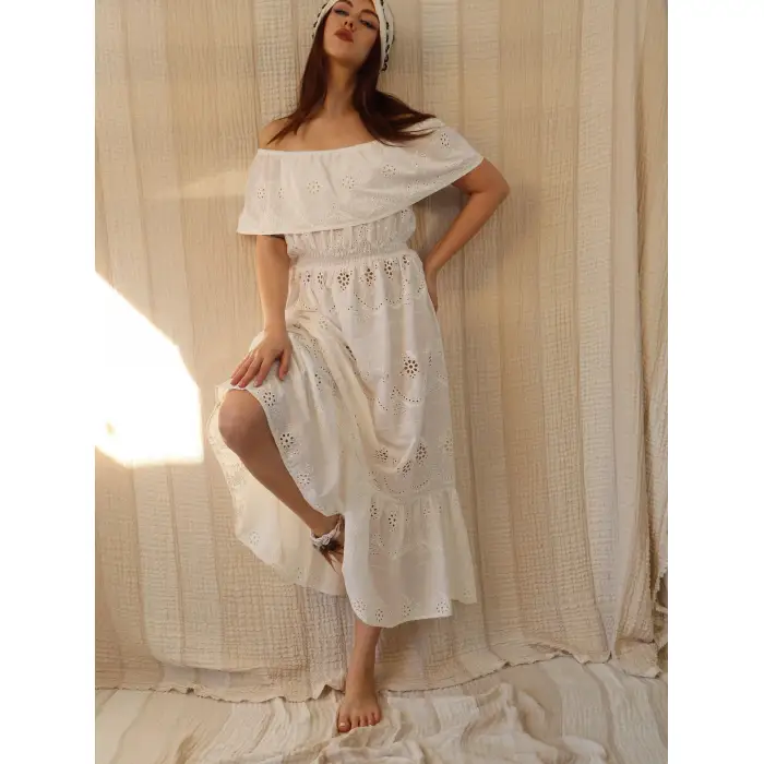 DEMRE PAMUK FİSTO ELBİSE