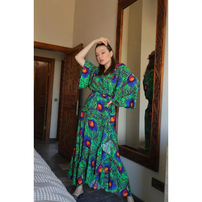 PEACOCK ÇİNGENE  ELBİSE