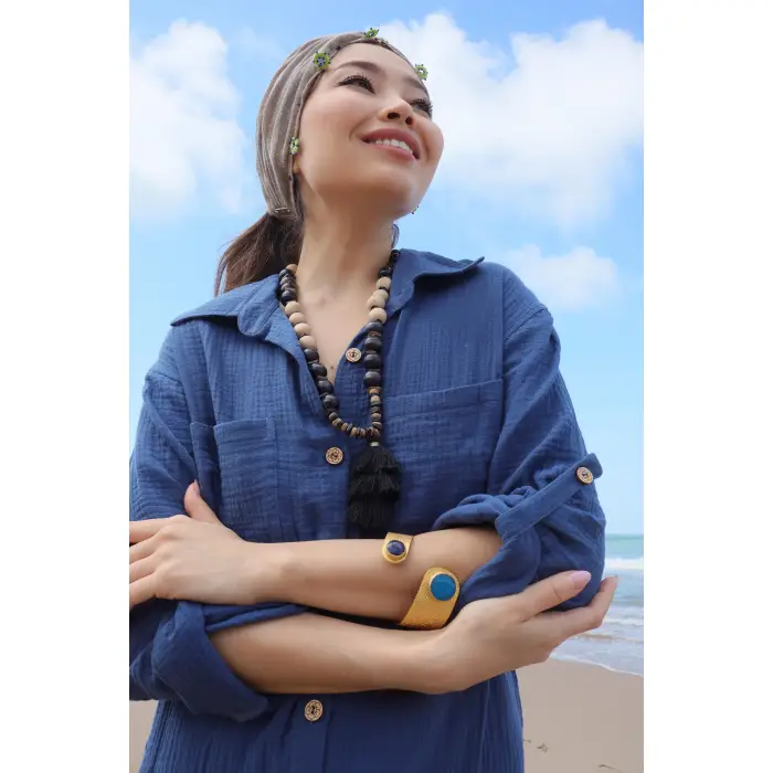 LOTUS MÜSLİN GÖMLEK