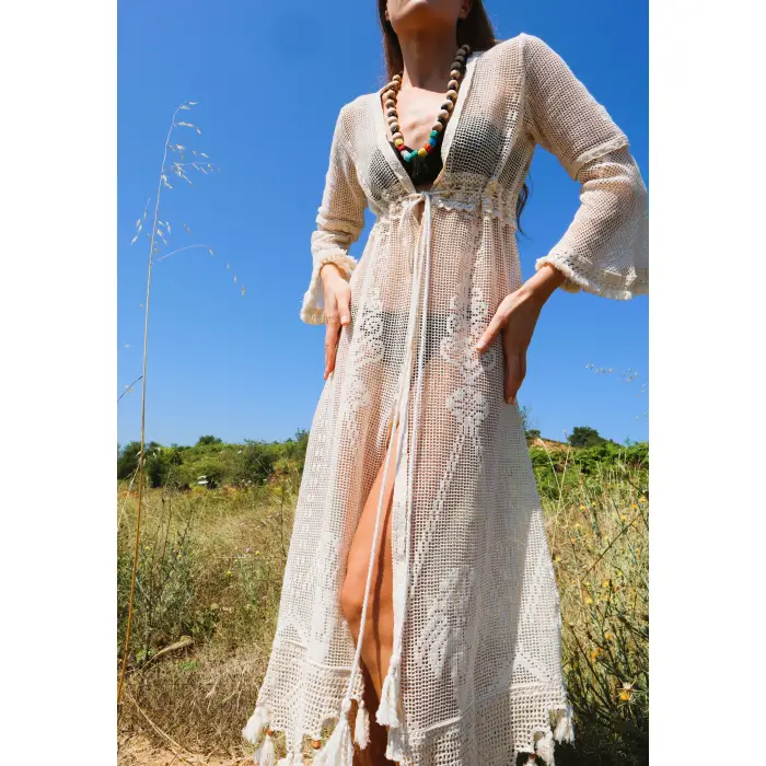 RHAPSODY PAMUK FİLE KAFTAN