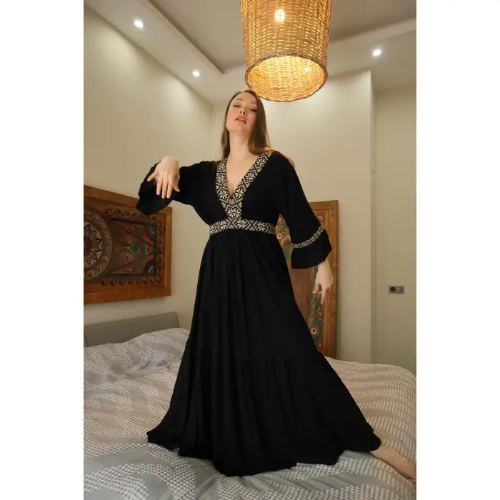 RUMELİ V YAKA ELBİSE