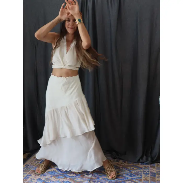 JANSET CROP & ETEK TAKIM / Naturel