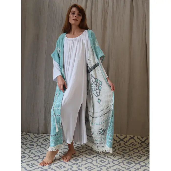 NOMADIC MÜSLİN KİMONO & SABAHLIK