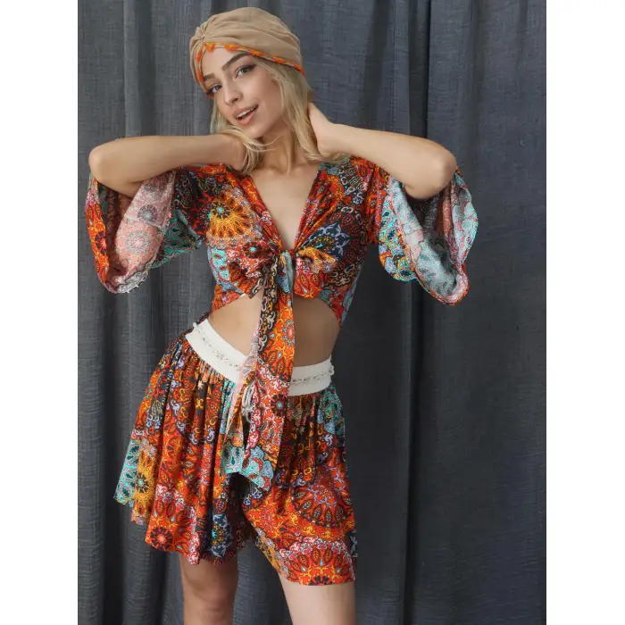 NORA CROP & ŞORT TAKIM