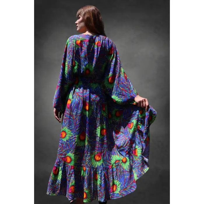 PEACOCK ÇİNGENE  ELBİSE