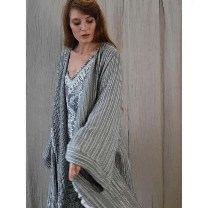 SWAN MÜSLİN KAFTAN