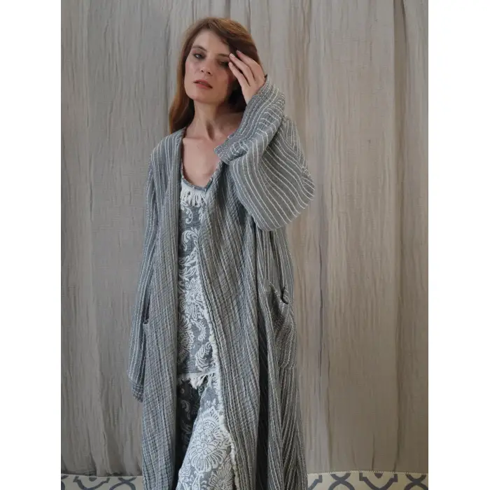 SWAN MÜSLİN KAFTAN