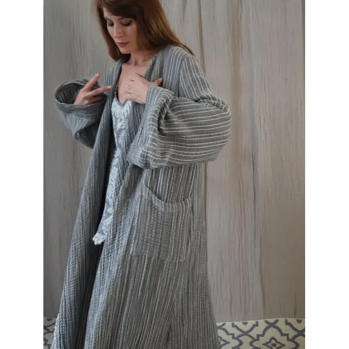 SWAN MÜSLİN KAFTAN