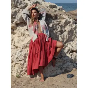 EVA BOHEM MÜSLİN ETEK