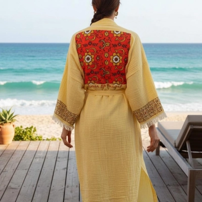 SMELLS LIKE ANATOLİA KAFTAN /sarı