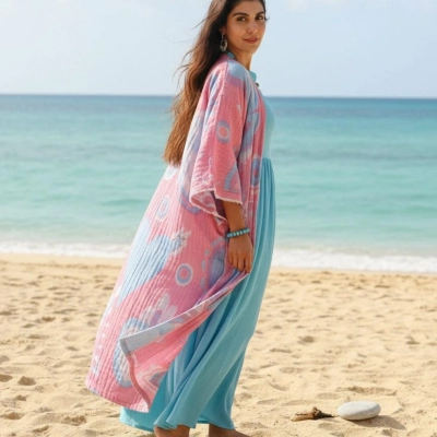 UTOPIA KAFTAN / Pembe