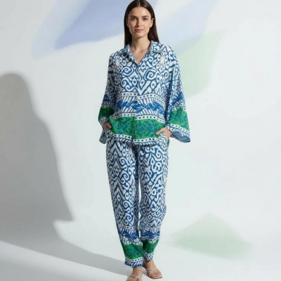 HABITAT VISKON GÖMLEK & PANTOLON TAKIM