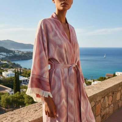 MIND PAMUK DOKUMA JAKAR KİMONO