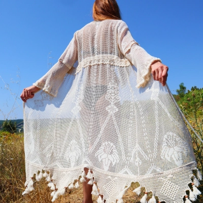 RHAPSODY PAMUK FİLE KAFTAN