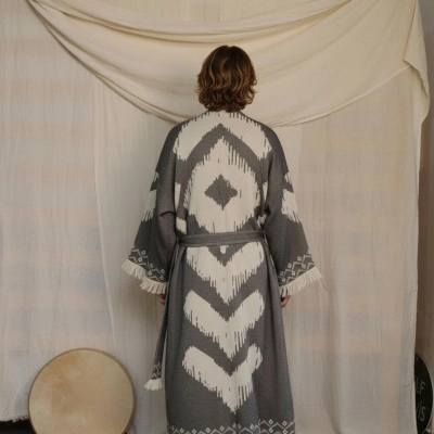 BALKAR DOKUMA PAMUK ERKEK KAFTAN