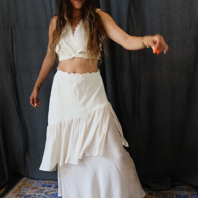 JANSET CROP & ETEK TAKIM / Naturel