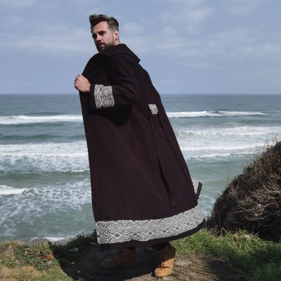 OZAN BOHEM STİL UZUN PALTO