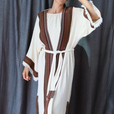 TARSUS KAFTAN / Ekru