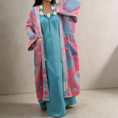UTOPIA KAFTAN / Pembe