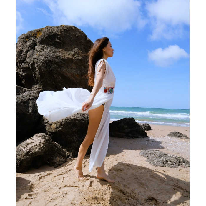 HELEN BELİ YAZMA ELBİSE