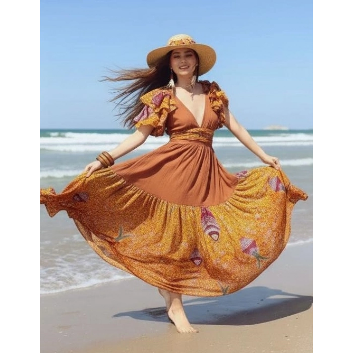 DEBORAH VUAL & MÜSLİN BOHEM ELBİSE