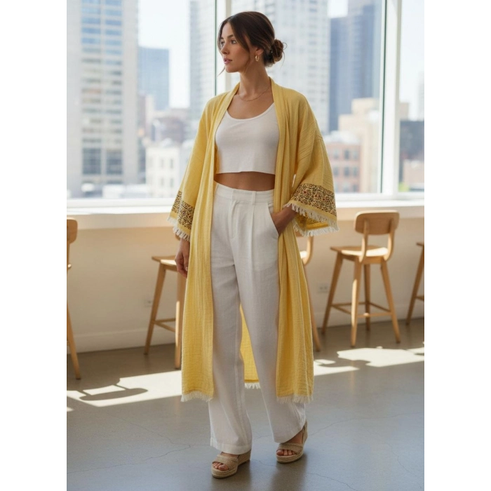 SMELLS LIKE ANATOLİA KAFTAN /sarı