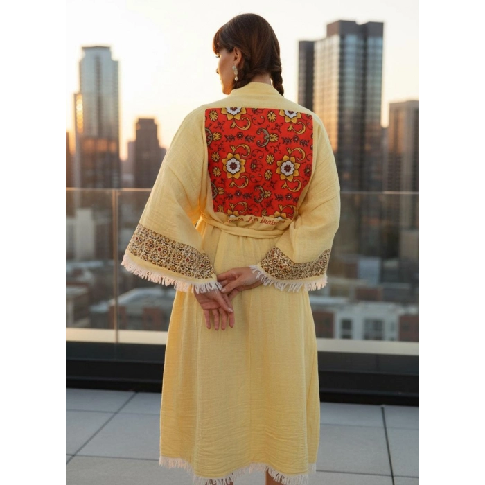 SMELLS LIKE ANATOLİA KAFTAN /sarı