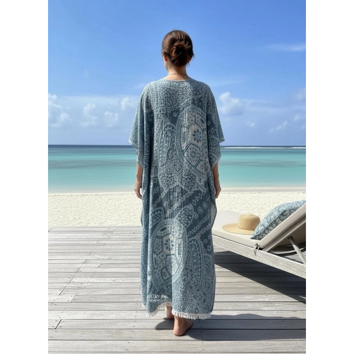 CARETTA CARETTA KAFTAN / Mavi
