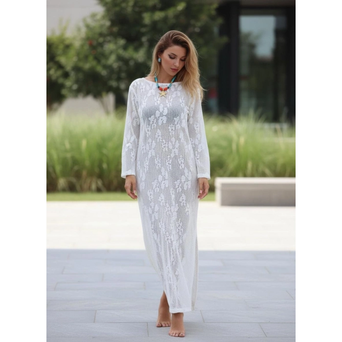 IVY FİLE UZUN KOLLU ELBİSE