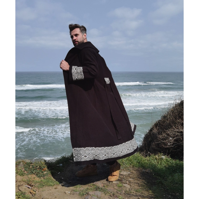 OZAN BOHEM STİL UZUN PALTO