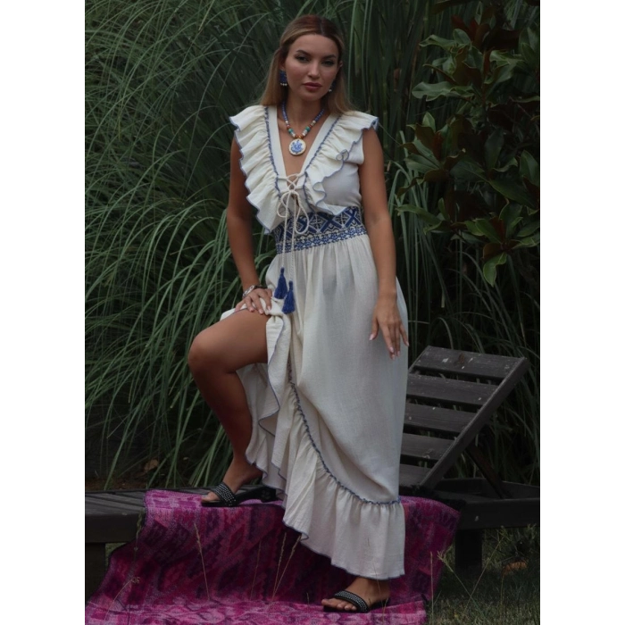 MERYEM ŞİLE BEZİ ELBİSE