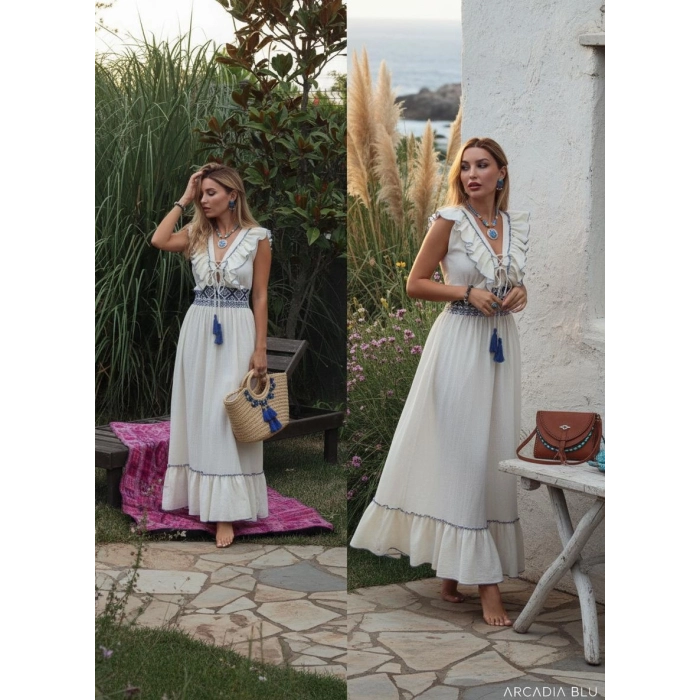 MERYEM ŞİLE BEZİ ELBİSE