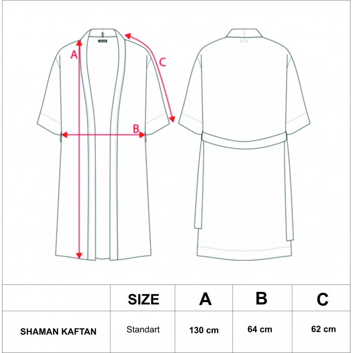 PALERMO PAMUK DOKUMA KAFTAN