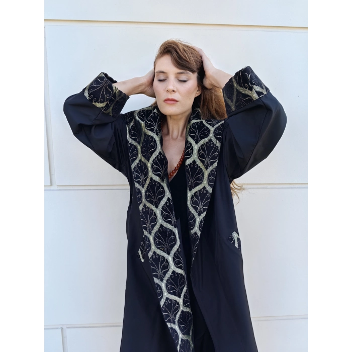 ŞAHMERAN SU GEÇİRMEZ BOHEM TRENCHCOAT