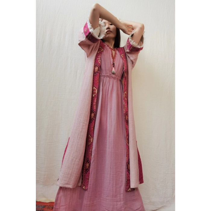 TARSUS KAFTAN / Pembe