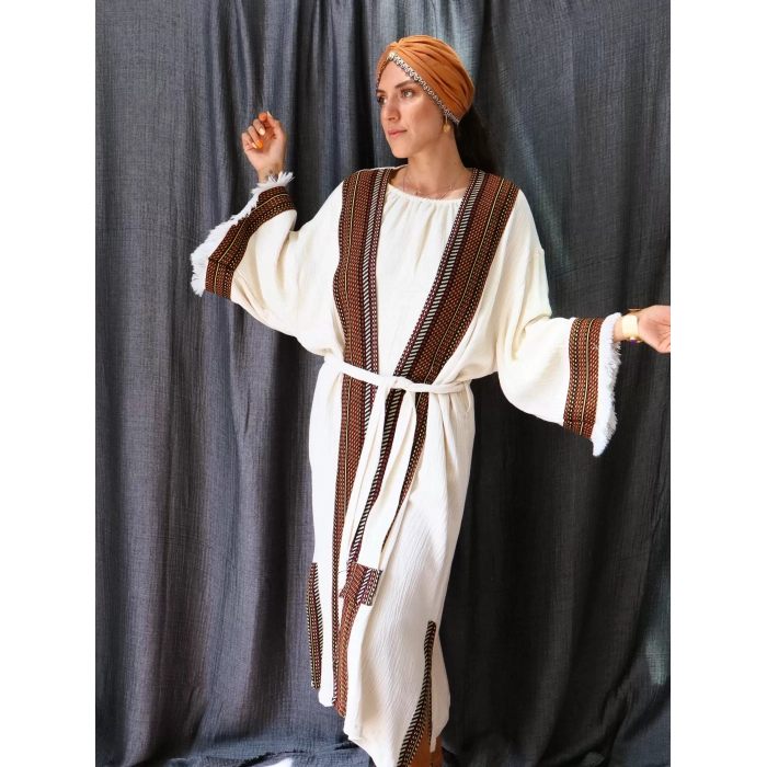 TARSUS KAFTAN / Ekru