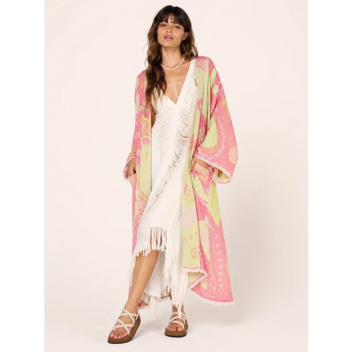 UTOPIA KAFTAN / Sarı & Pembe