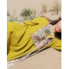 MİMOZA Kilim Yaka detaylı Müslin Elbise