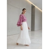 DEMRE PAMUK BAĞLAMALI CROP BLUZ