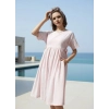 DALAMAN ŞİLE BEZİ ELBİSE / pembe