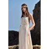 CLEOPATRA İP DETAYLI  ASKILI ELBİSE