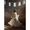ASENA PAMUK ŞİLE BEZİ FIRFIRLI BOHO KAFTAN