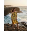 BALİ ETEĞİ BÜZGÜLÜ ELBİSE