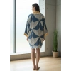 LAKLAKHAN JAKAR DOKUMA MÜSLİN KAFTAN HIRKA