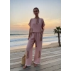 FERNS OMUZDAN BÜZGÜLÜ BLUZ & PANTOLON TAKIM