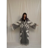 BALKAR DOKUMA PAMUK OVERSİZE KAFTAN