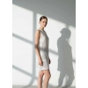 IVY ÖRME TRİKO FİLE MİNİ ELBİSE