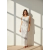 IVY ÖRME TRİKO FİLE UZUN ELBİSE