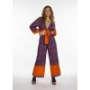 LEYLA BAĞLAMALI CROP & PANTOLON TAKIM / turuncu